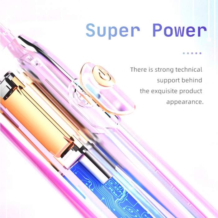 High-end adult sonic electric toothbrush, IPX7 waterproof, two-color optional (Type-C charging)