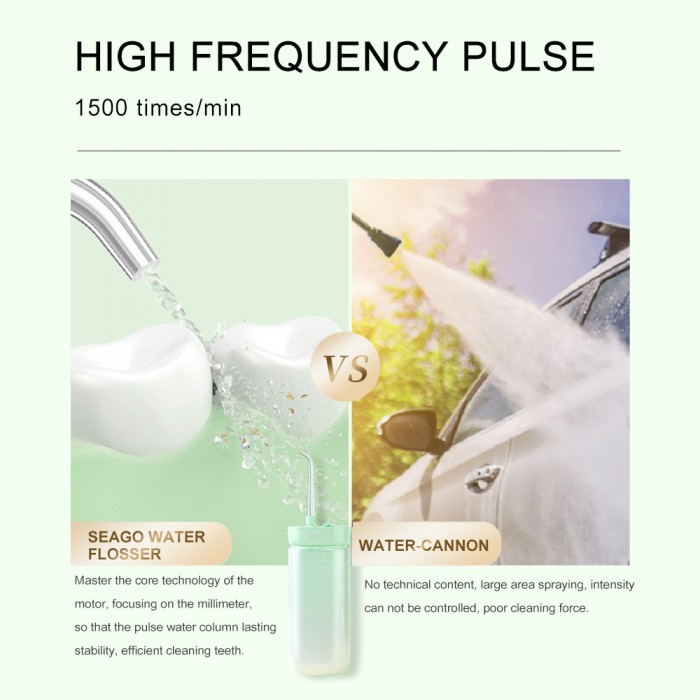 Portable dental scaler, 170ML capacity, easy to carry