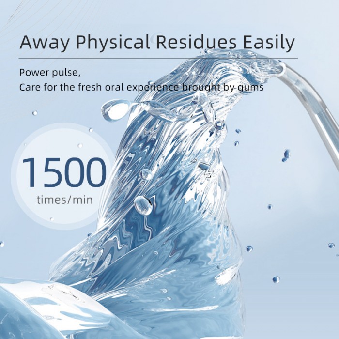 Portable multifunctional mouthwash, suitable for cleaning braces, available in black and white