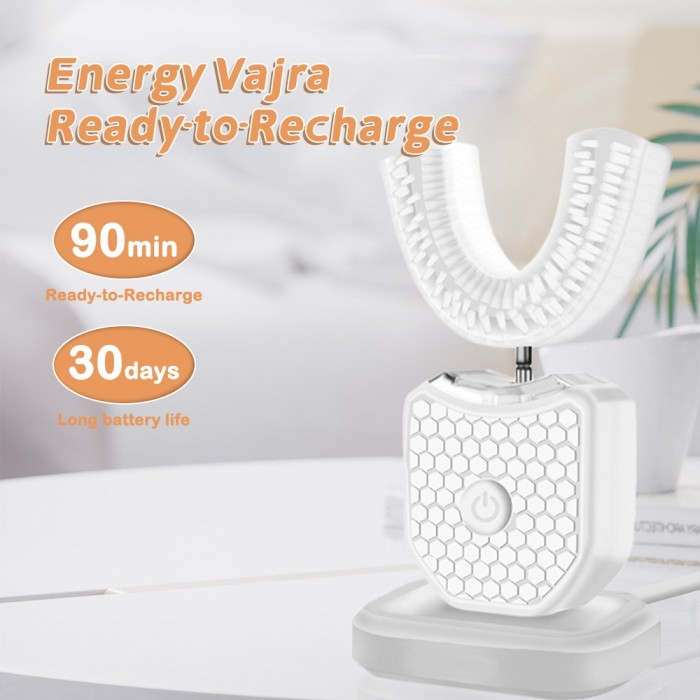 Three-in-one fully automatic adult U-shaped electric toothbrush (wireless charging)