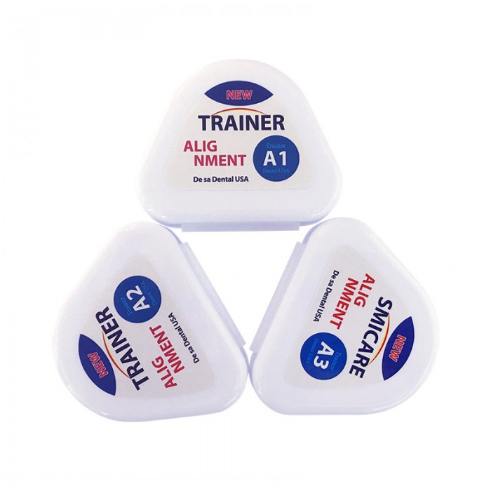 Adult dental braces, soft silicone material