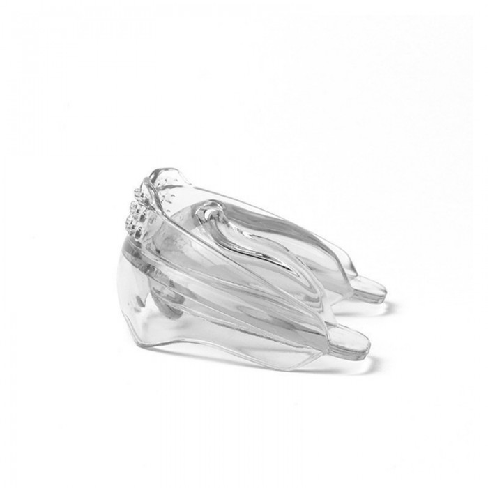 Adult dental braces, soft silicone material