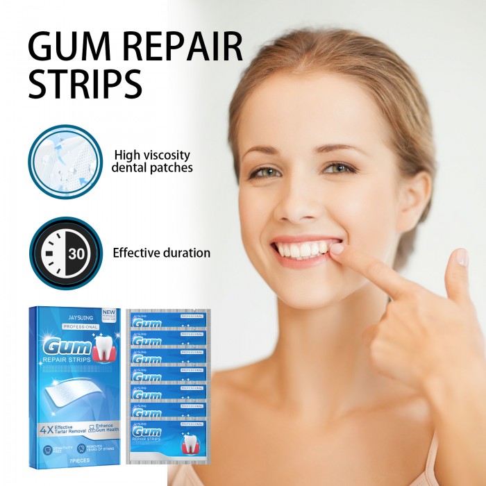 Hyaluronic acid whitening tooth strips (value pack of 35 pieces), containing vitamin C, whiten teeth quickly