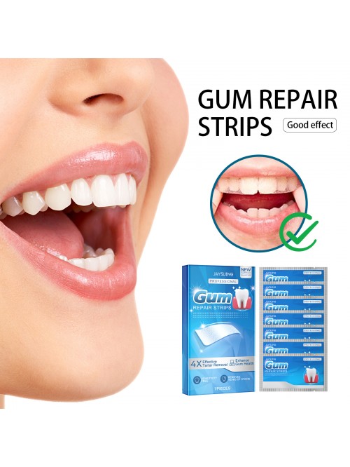 Hyaluronic acid whitening tooth strips (value pack...