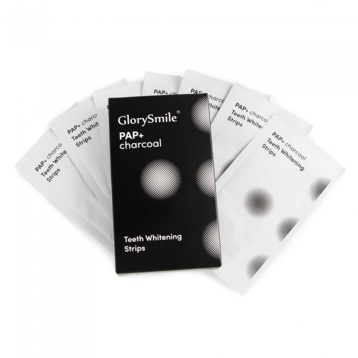 PAP activated carbon dry whitening tooth strips (14 pairs, half a month's supply), remove yellow teeth and give you whiter teeth
