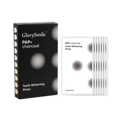 PAP activated carbon dry whitening tooth strips (14 pairs, half a month's supply), remove yellow teeth and give you whiter teeth