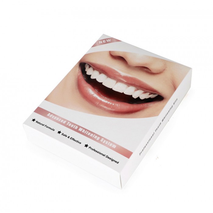 Home gel cold light teeth whitening device, teeth cleaning and whitening kit (including 5 gels)